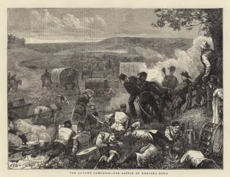 Efterårskampagnen, slaget ved Weaver